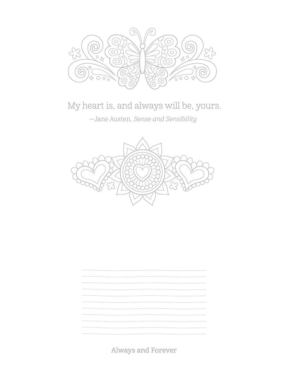 Power of Love Coloring Book