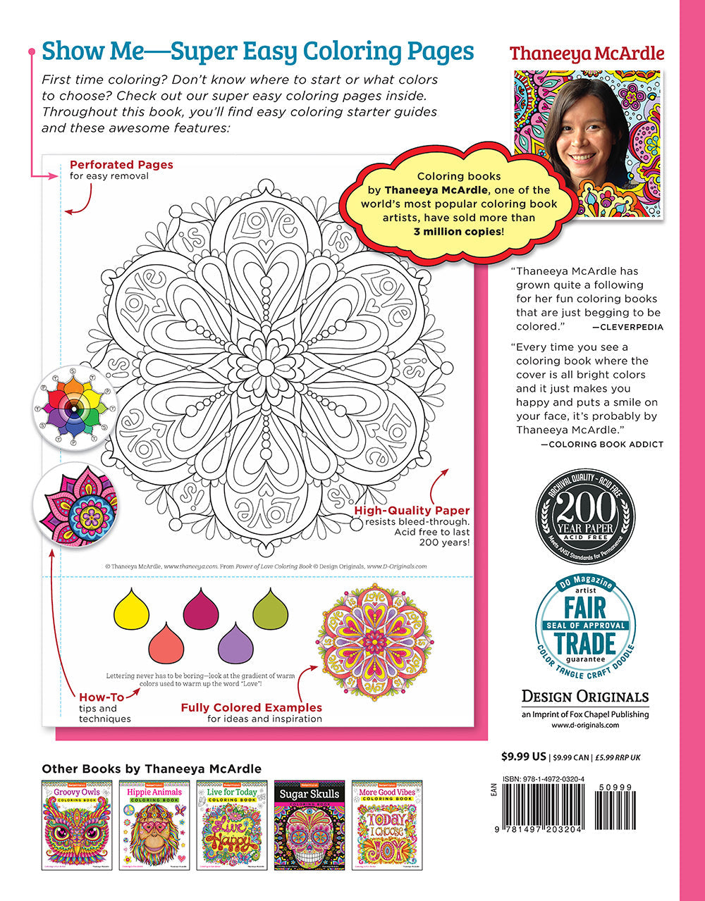 Power of Love Coloring Book