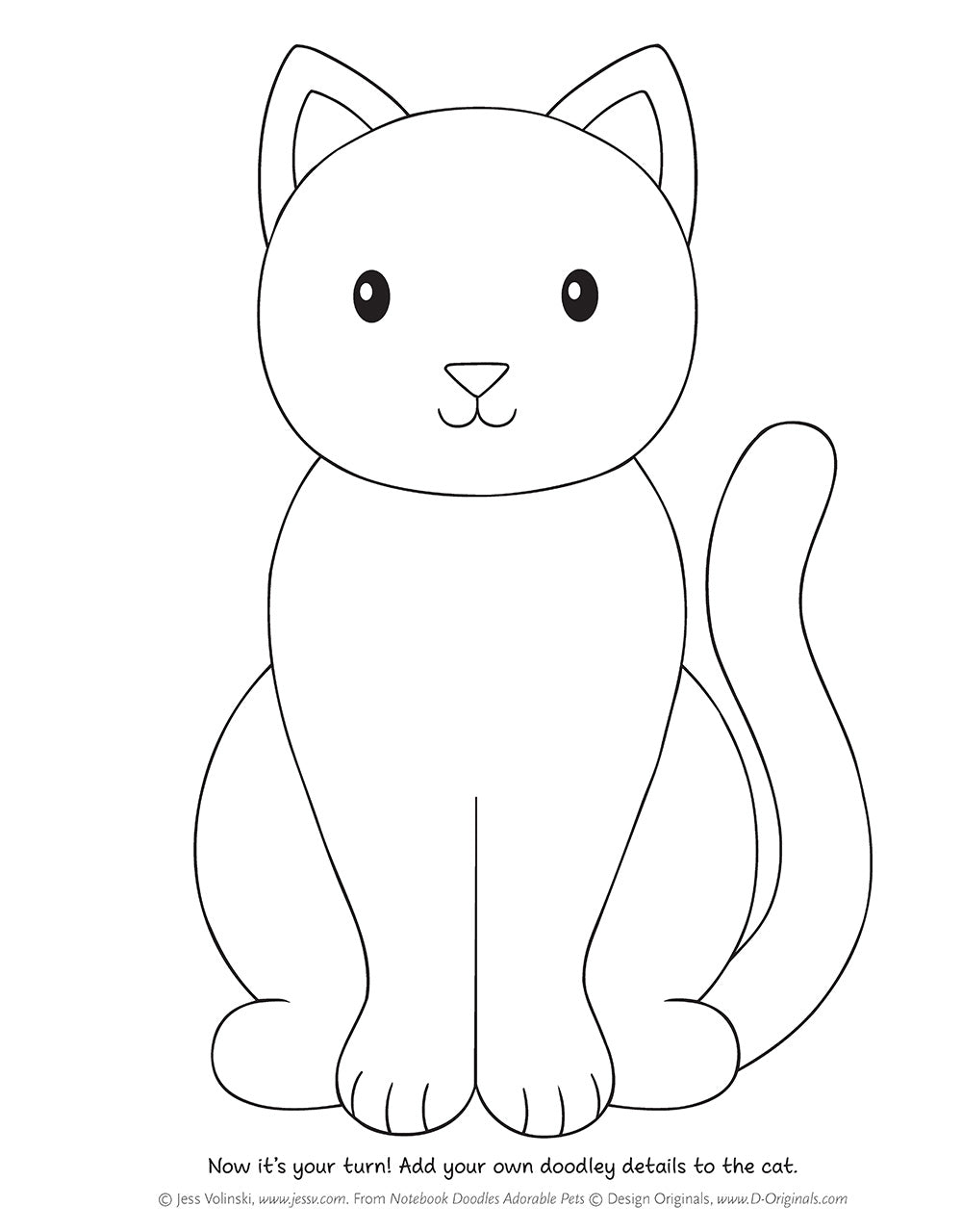 Notebook Doodles Adorable Pets