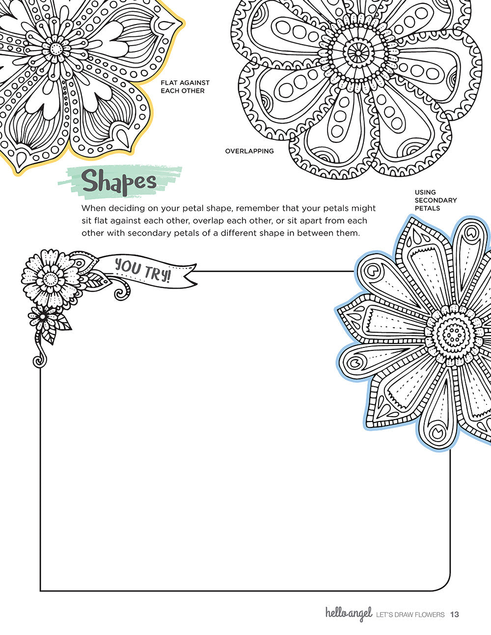 Lets Draw Flowers