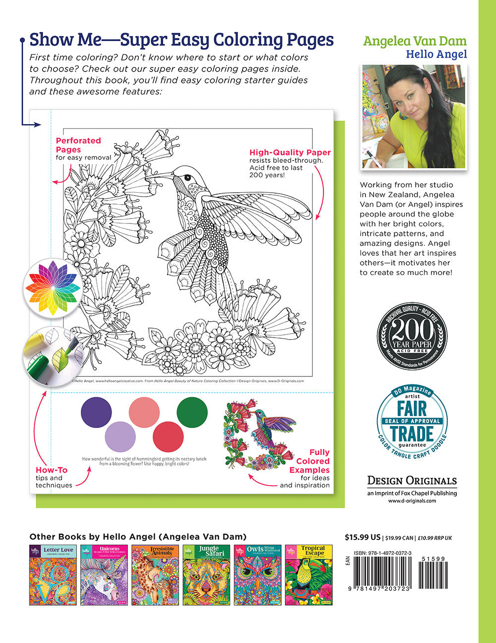 Hello Angel Beauty of Nature Expanded Design Collection for Artists & Crafters