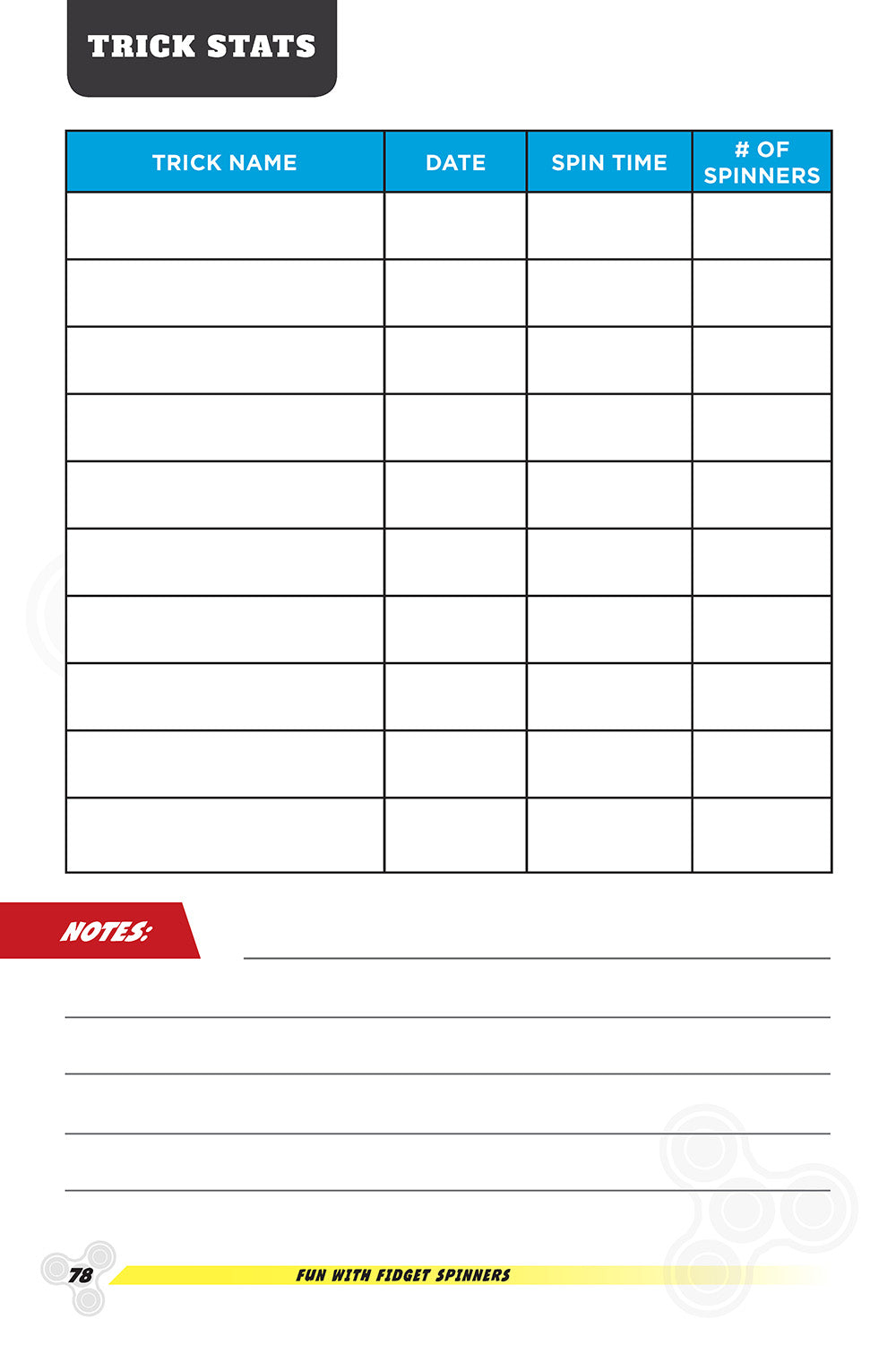 Fun with Fidget Spinners