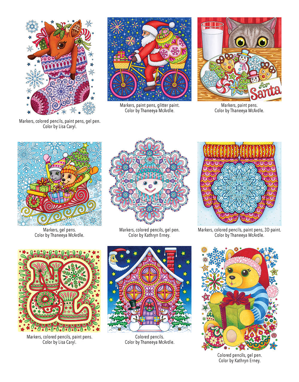 Holiday Cheer Coloring Book