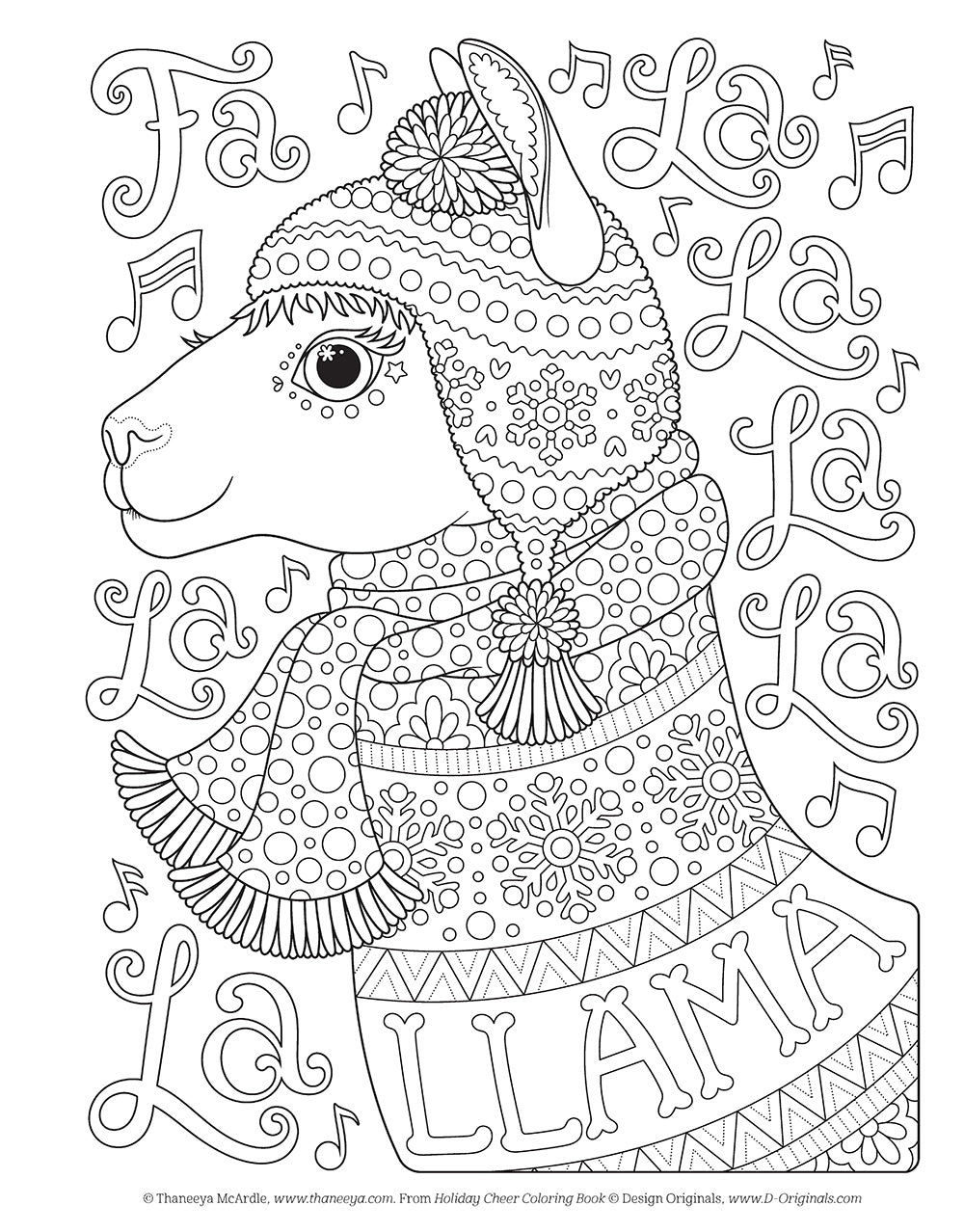 Holiday Cheer Coloring Book