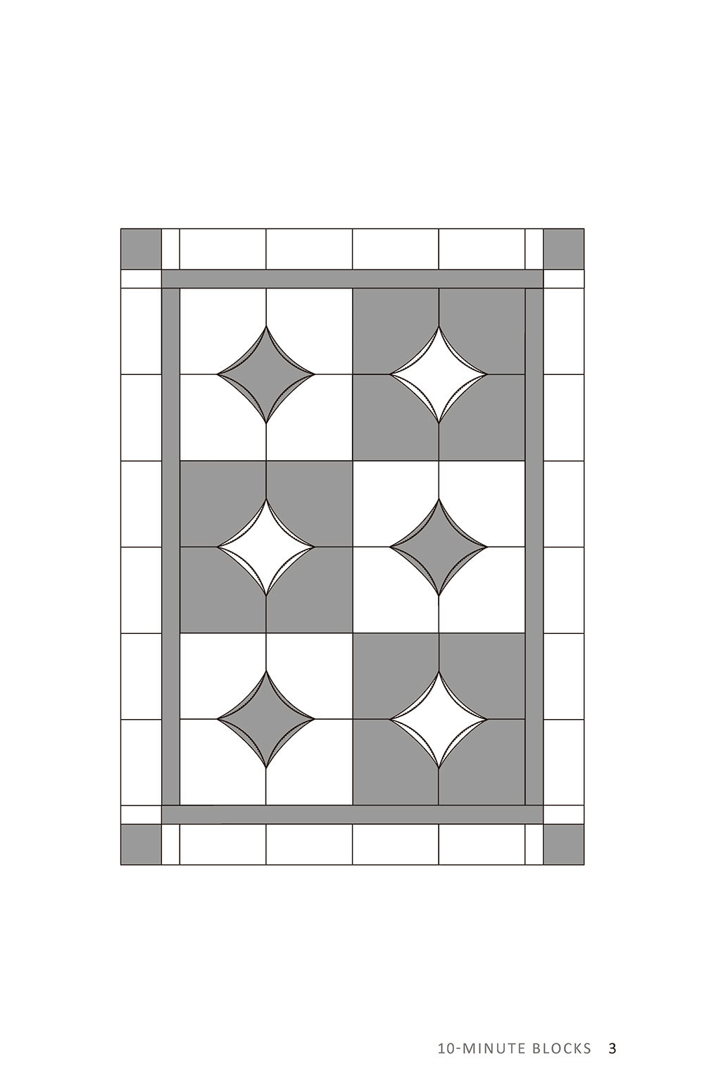 Inside 10 Minute Blocks Quilt Pattern – Pamphlet, ISBN 9781497204256