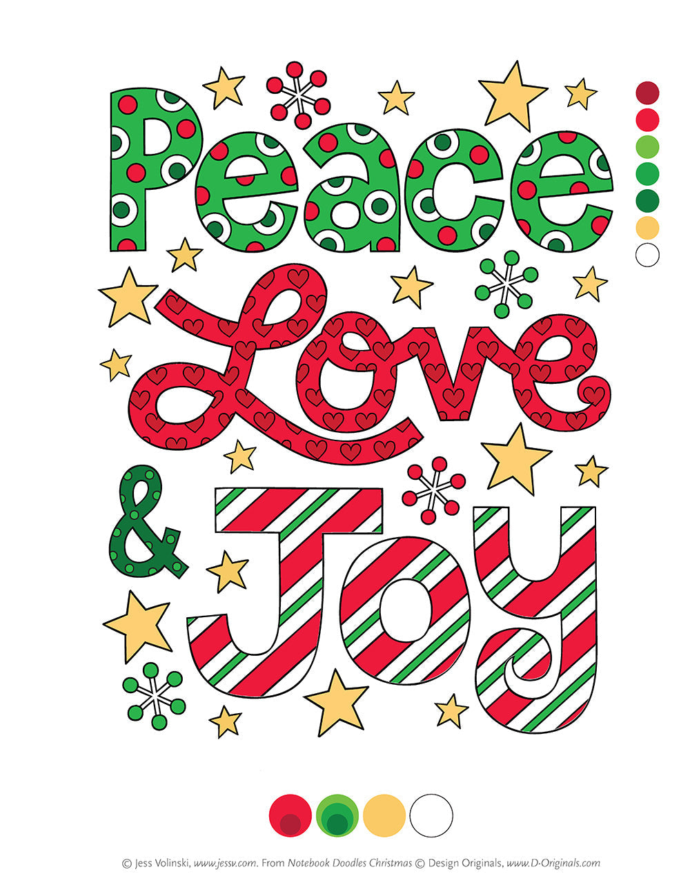 Notebook Doodles Christmas