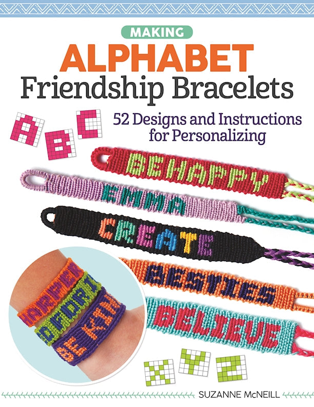 Cover of Making Alphabet Friendship Bracelets – Paperback / softback, ISBN 9781497205048