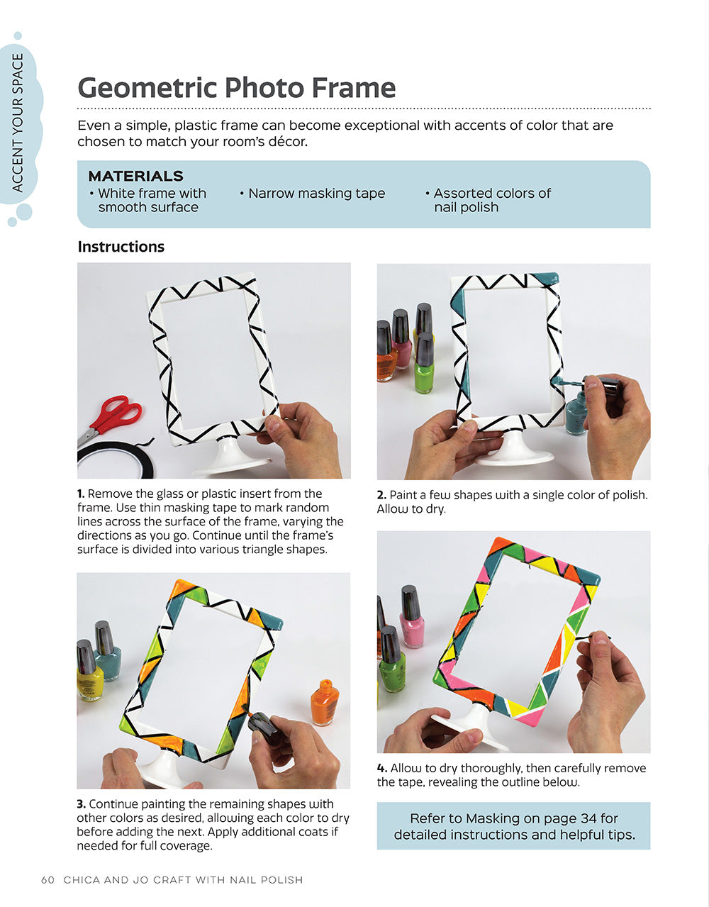 Chica and Jo Craft with Nail Polish