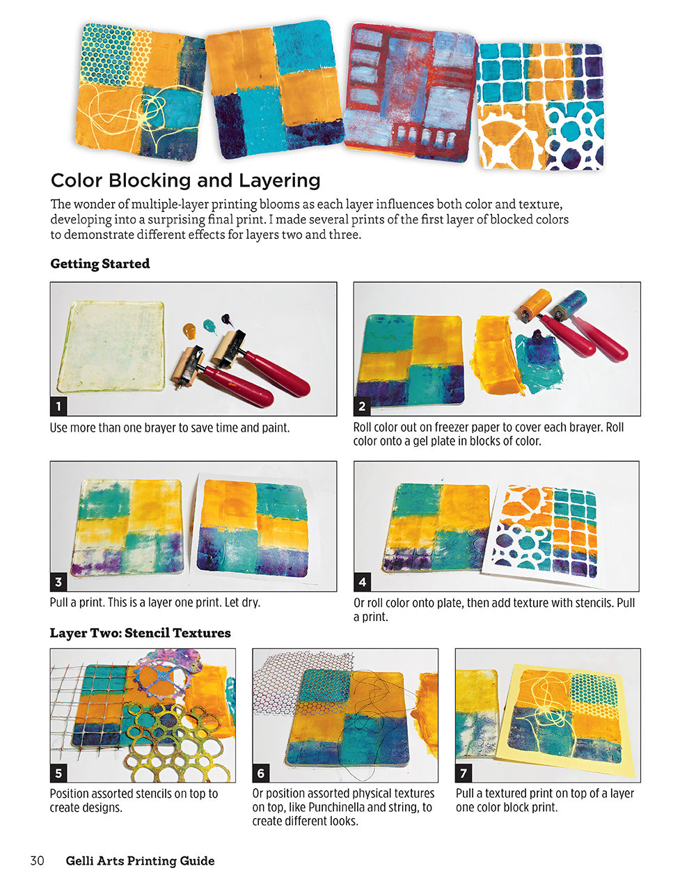 Gelli Arts® Printing Guide