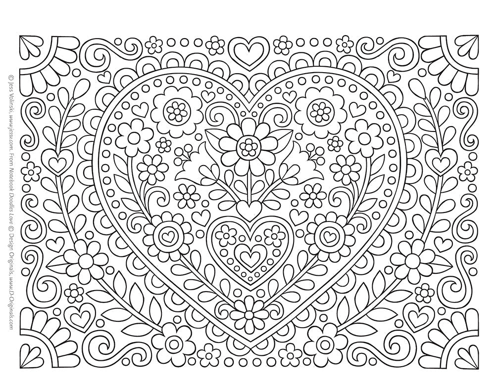 Notebook Doodles Love