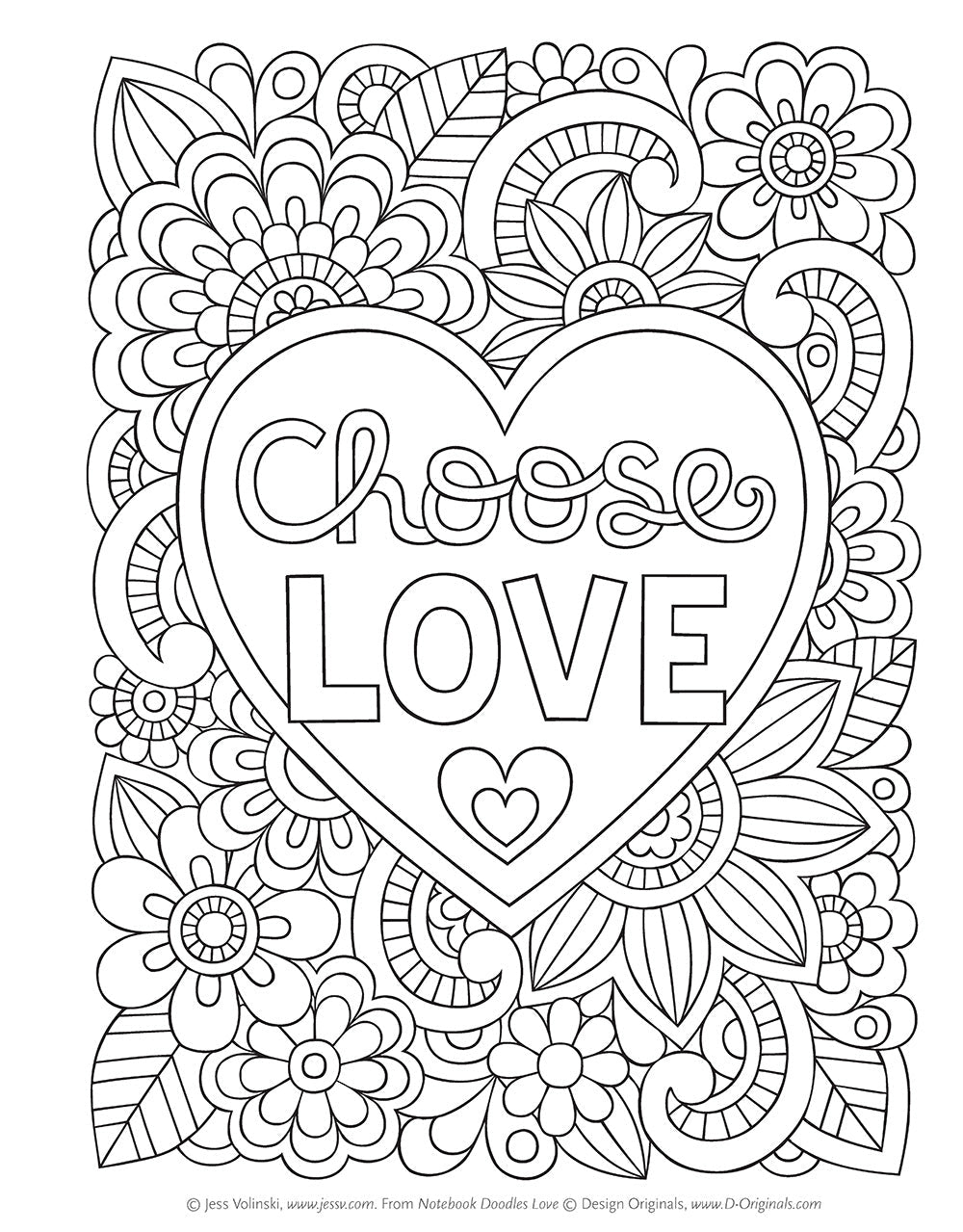Notebook Doodles Love
