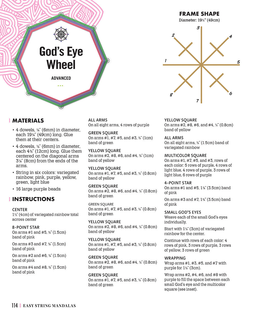 Easy String Mandalas