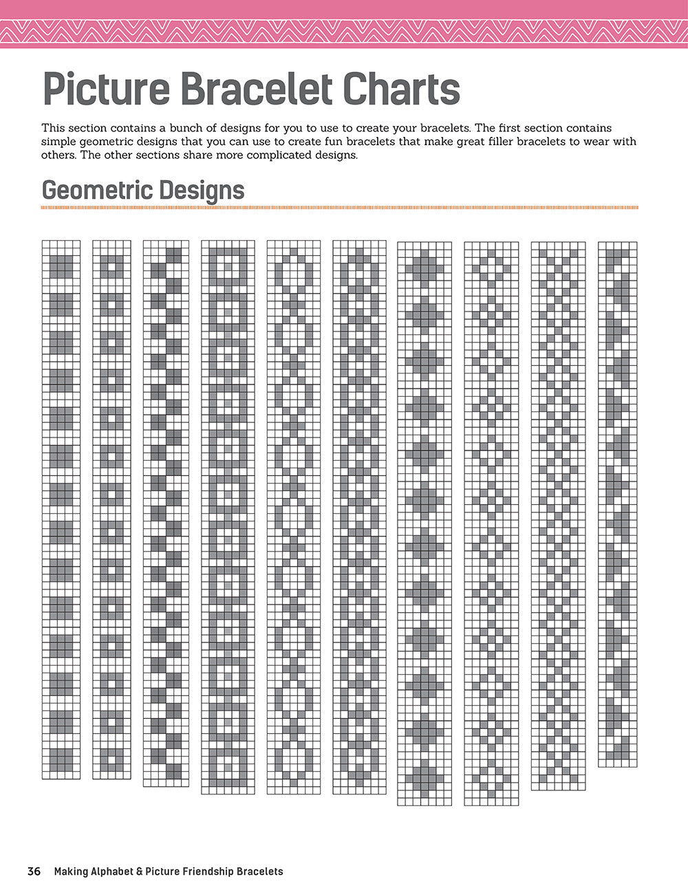 Making Alphabet & Picture Friendship Bracelets