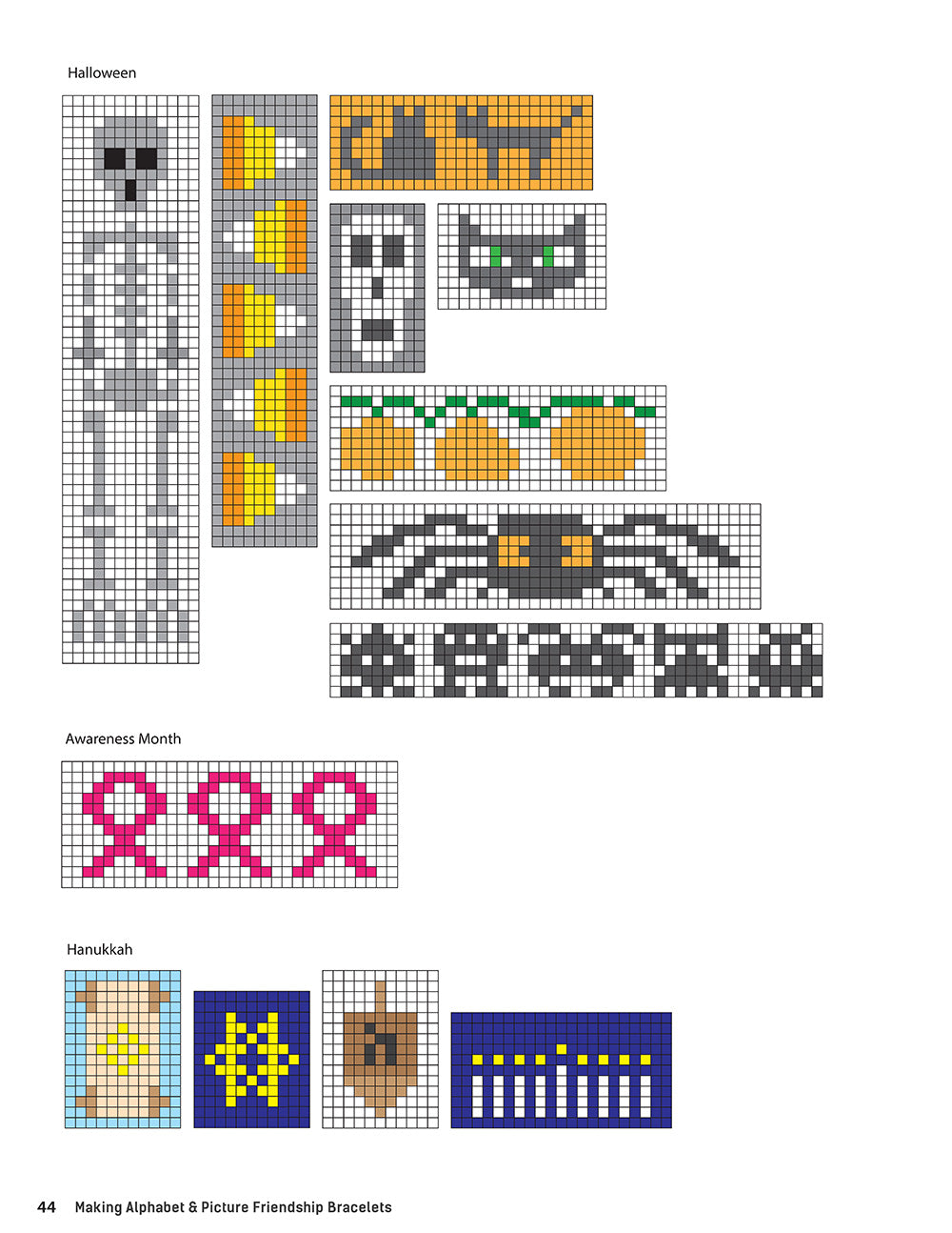 Making Alphabet & Picture Friendship Bracelets