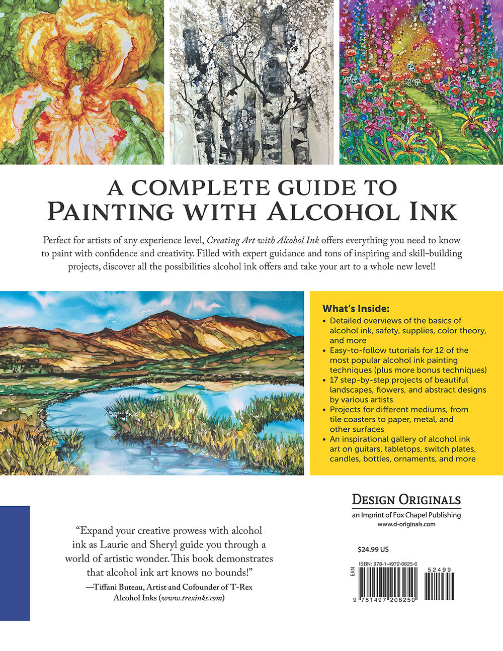 Creating Art with Alcohol Ink