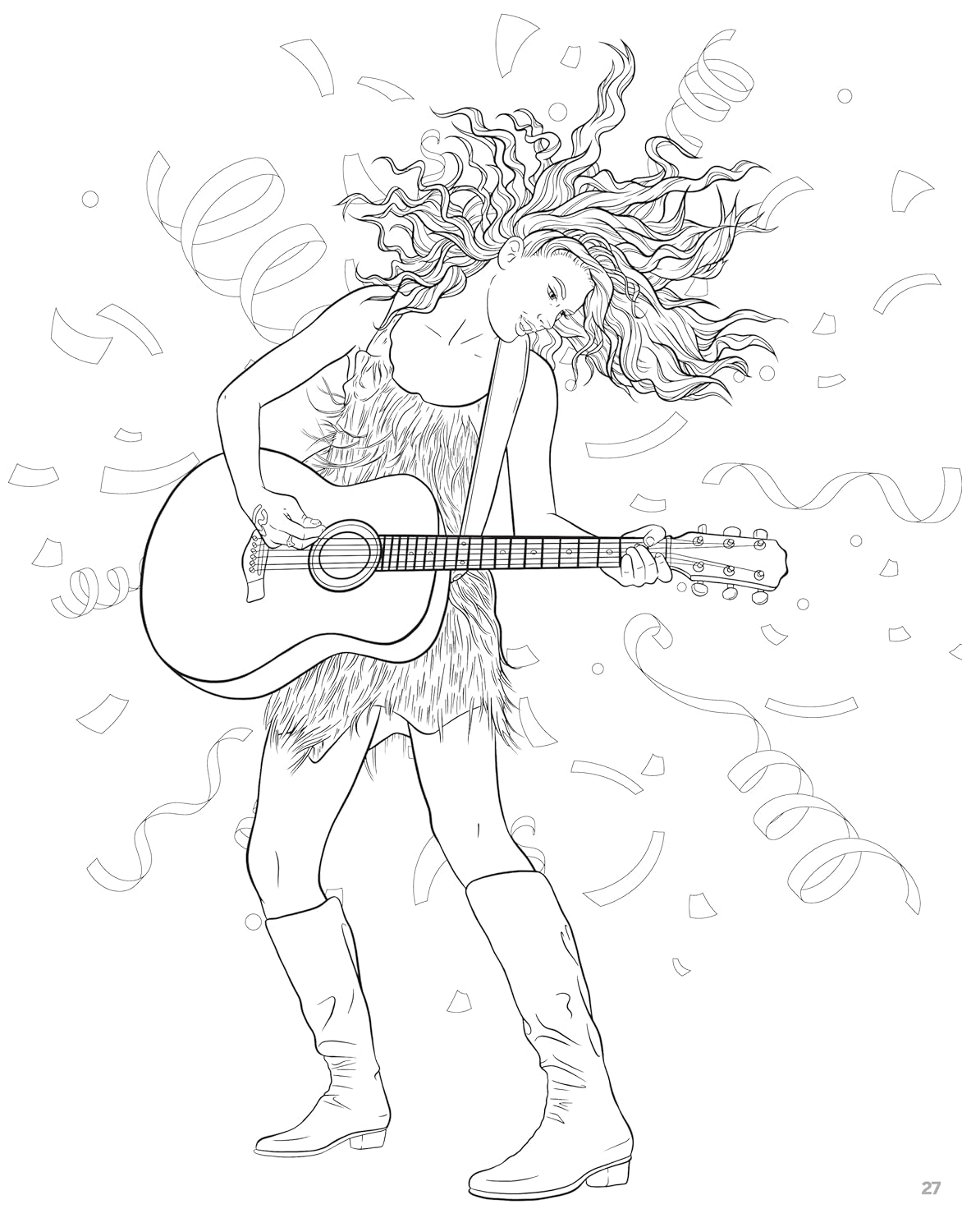 SUPER FAN-tastic Taylor Swift Coloring & Activity Book