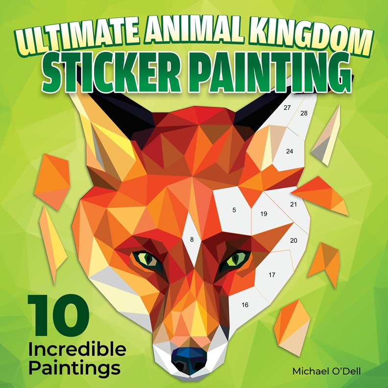 Cover of Ultimate Animal Kingdom Sticker Painting – Paperback / softback, ISBN 9781497206960