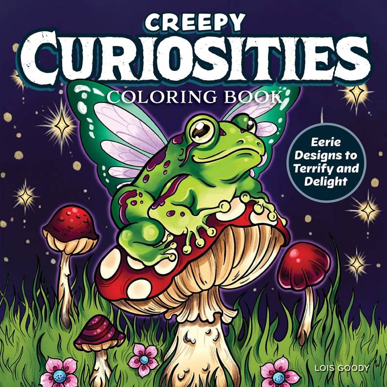 Cover of Creepy Curiosities Coloring Book – Paperback / softback, ISBN 9781497207264