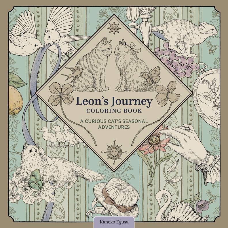 Cover of Leon's Journey Coloring Book – Paperback / softback, ISBN 9781497207714