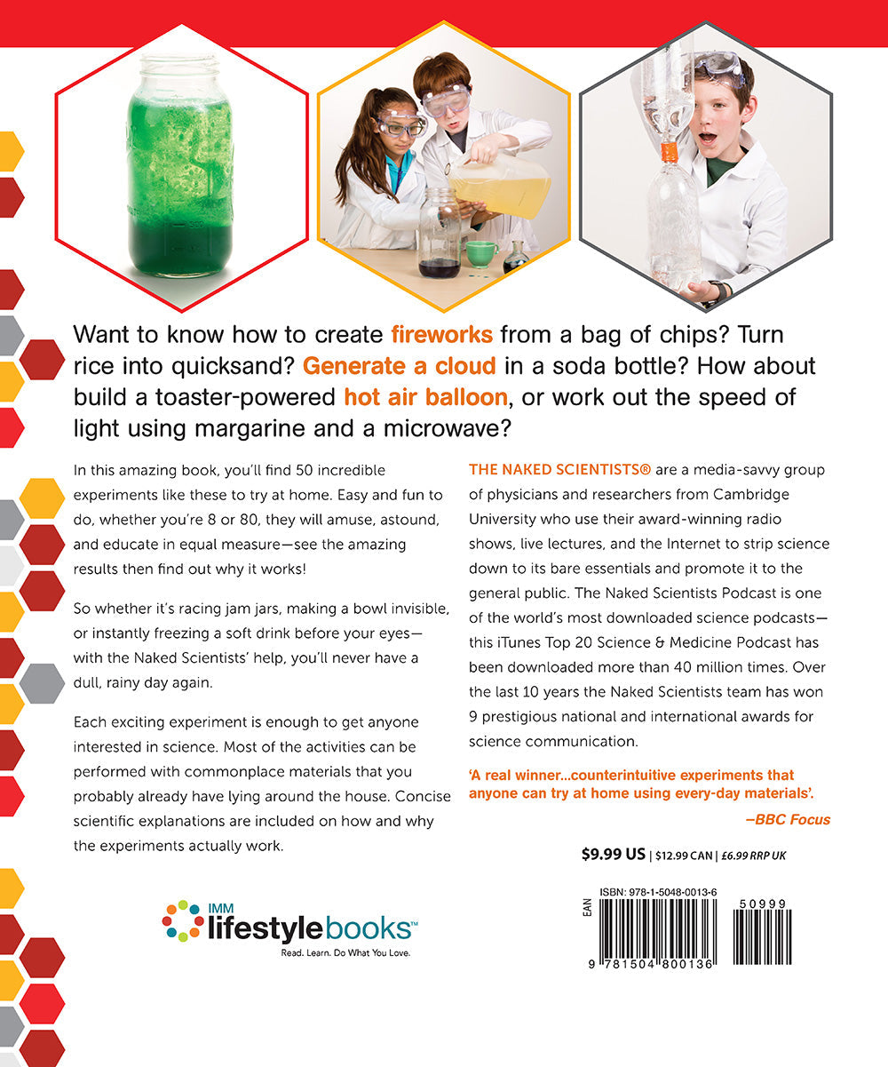Boom! 50 Fantastic Science Experiments to Try at Home with Your Kids (PB)