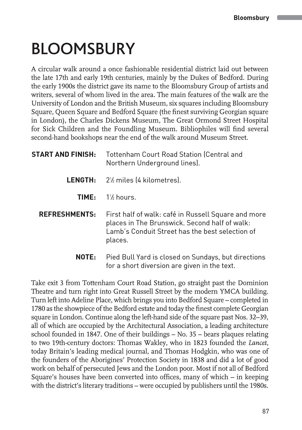 Walking London, Updated Edition