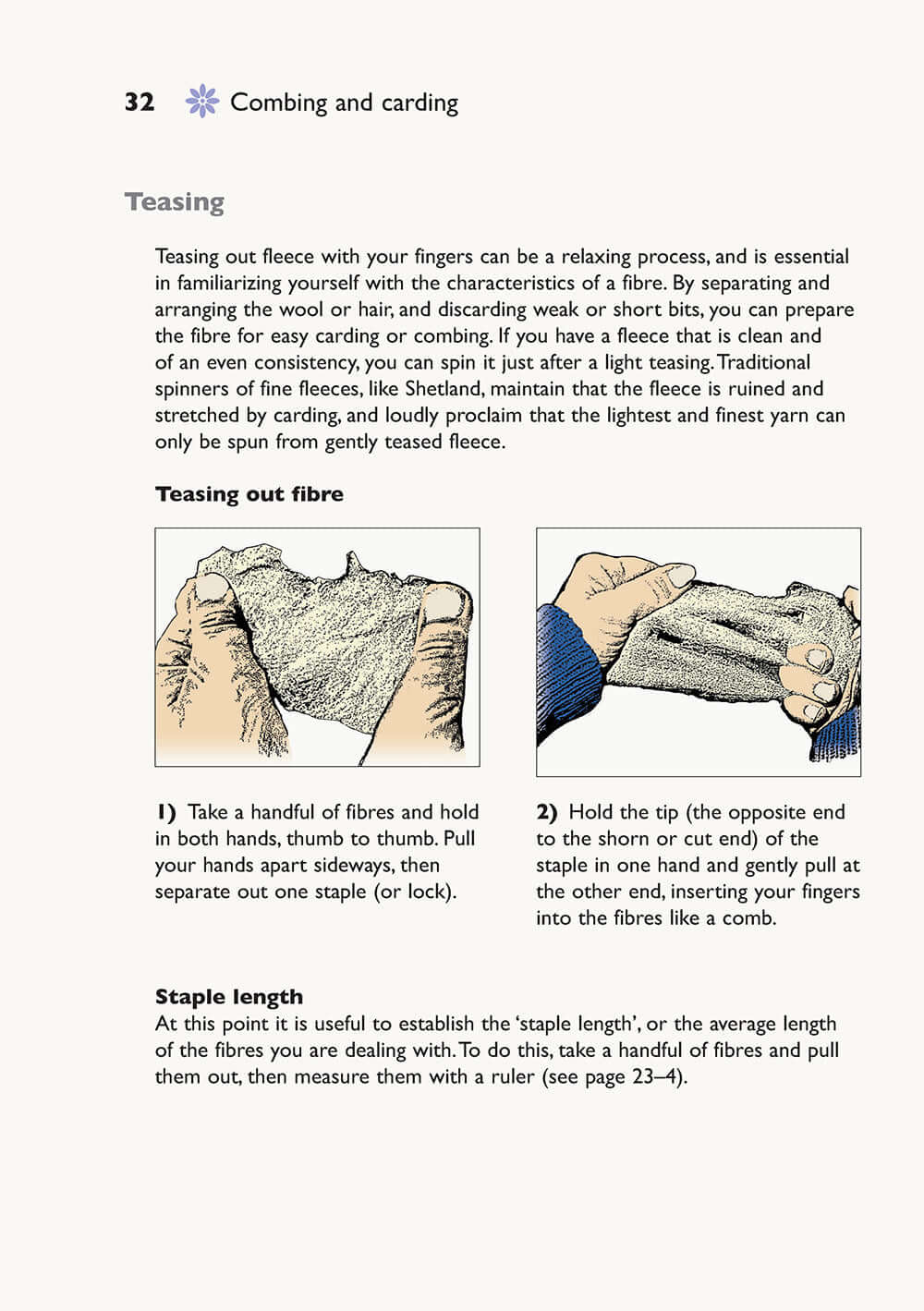 Self-Sufficiency: Spinning, Dyeing and Weaving