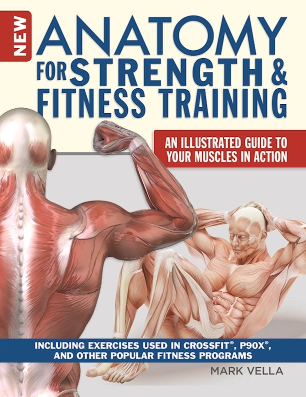 Cover of New Anatomy for Strength & Fitness Training – Hardback, ISBN 9781504801485