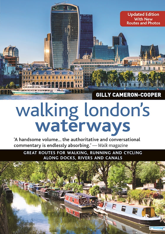 Cover of Walking London's Waterways, Updated Edition – Book, ISBN 9781504800556