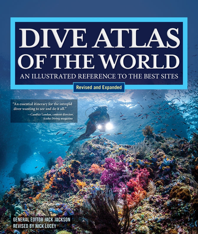 Cover of Dive Atlas of the World, Revised and Expanded Edition – Hardback, ISBN 9781504801454
