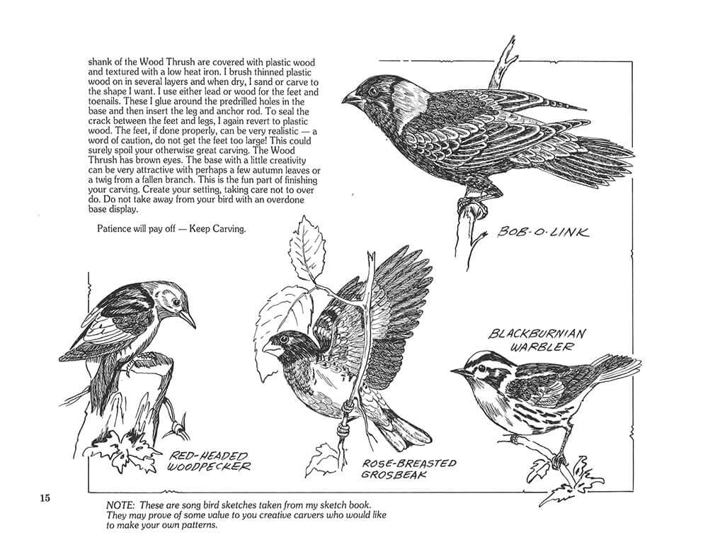 Realism in Wood #2 Birds & Animals