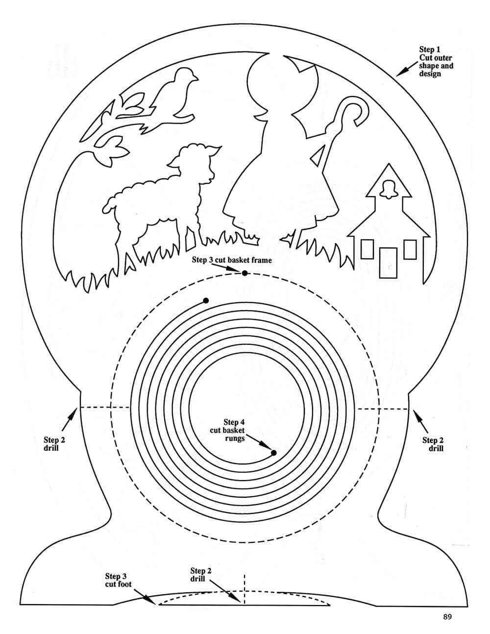 Multi-Use Collapsible Basket Patterns