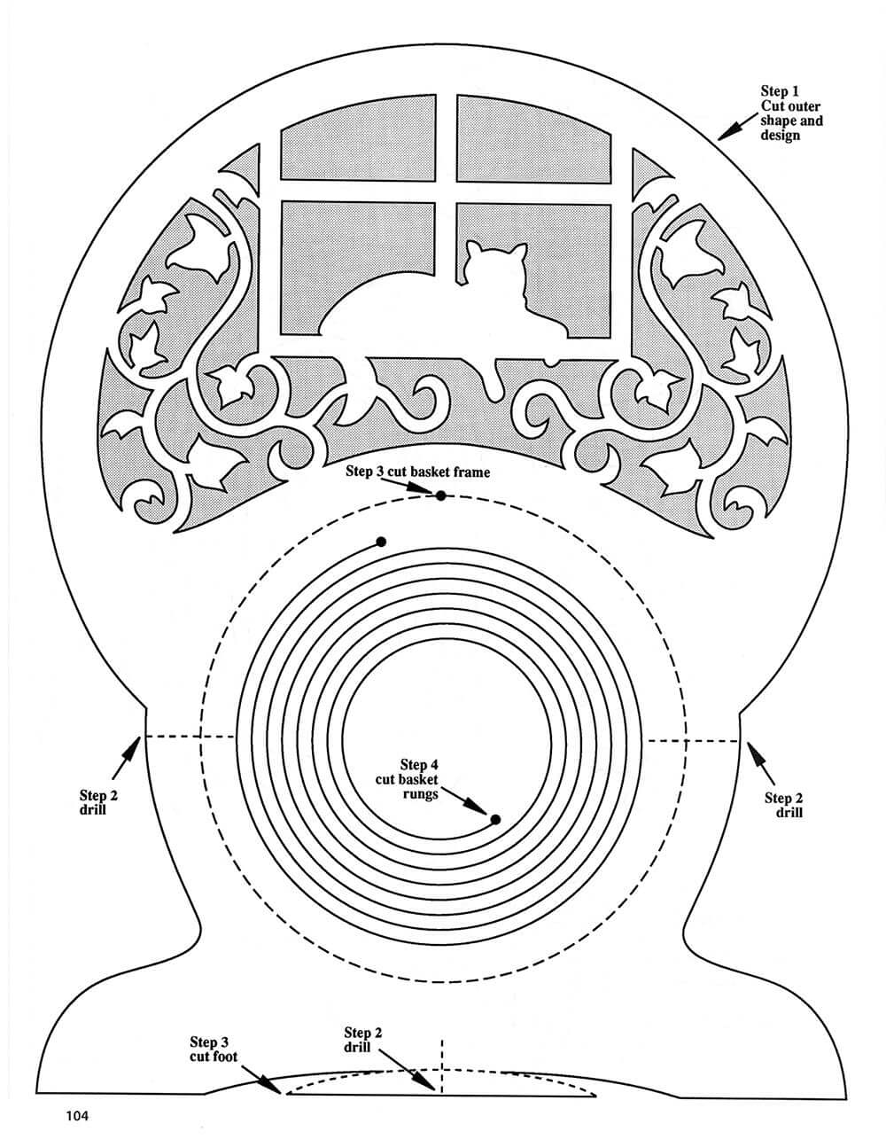 Multi-Use Collapsible Basket Patterns