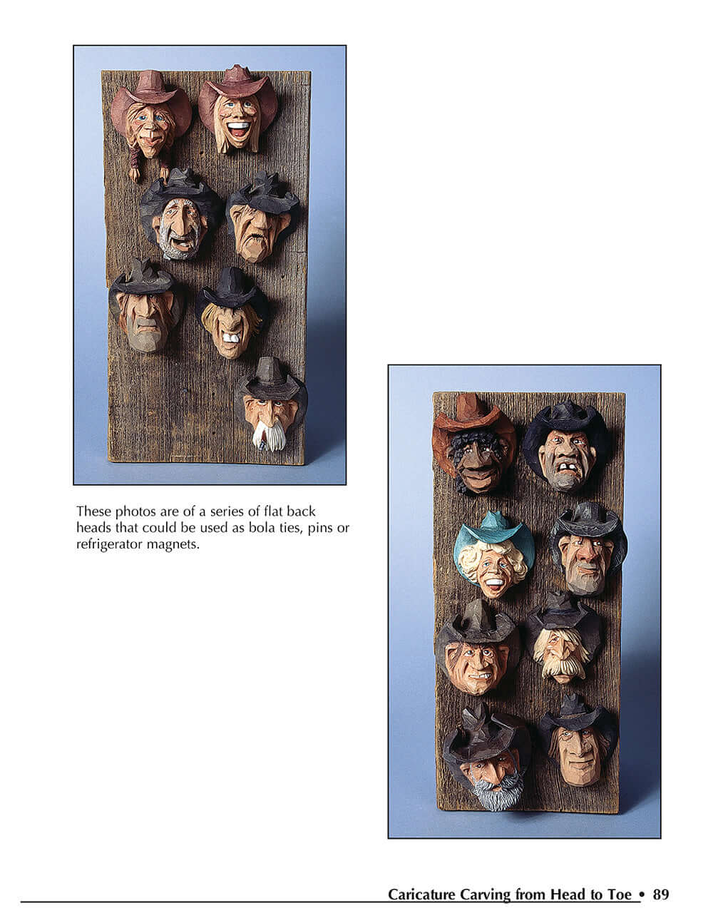Caricature Carving from Head to Toe
