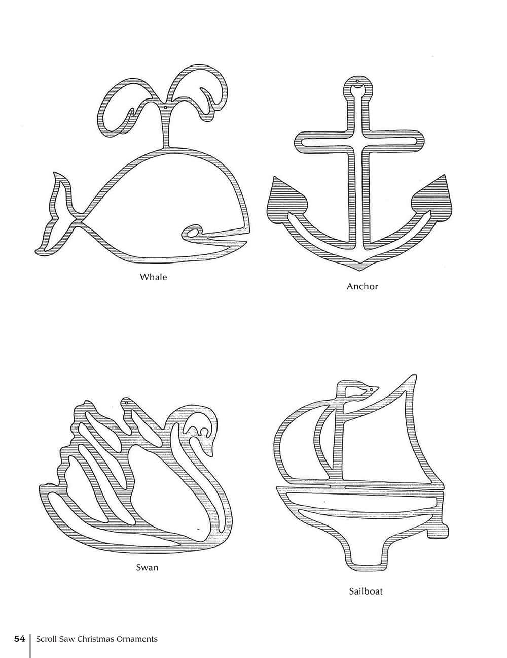 Scroll Saw Christmas Ornaments