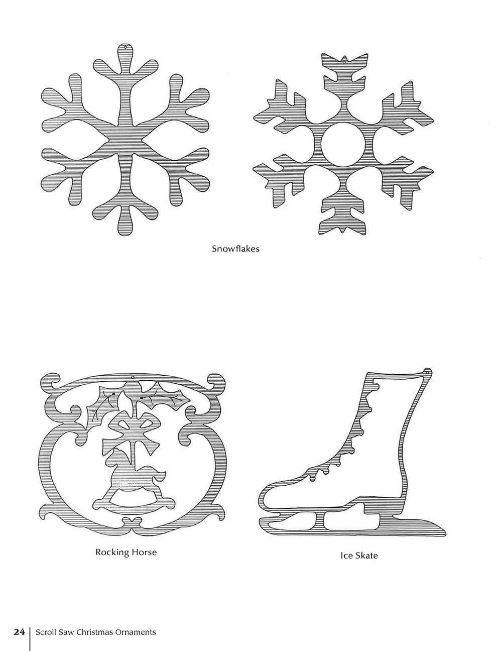 Scroll Saw Christmas Ornaments