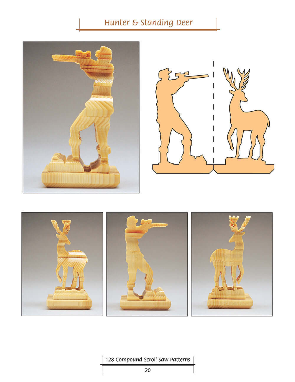 128 Compound Scroll Saw Patterns