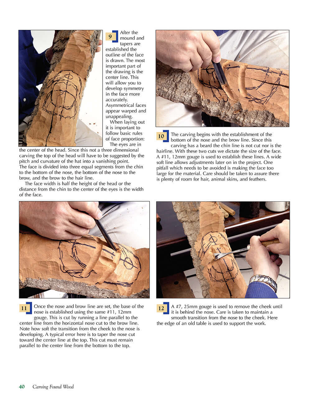 Carving Found Wood