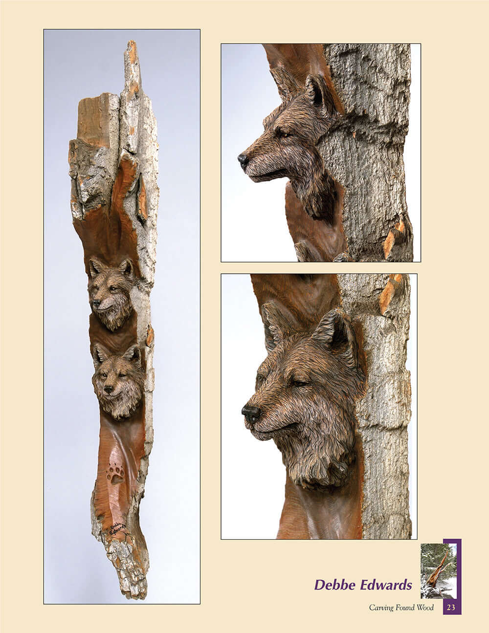 Carving Found Wood