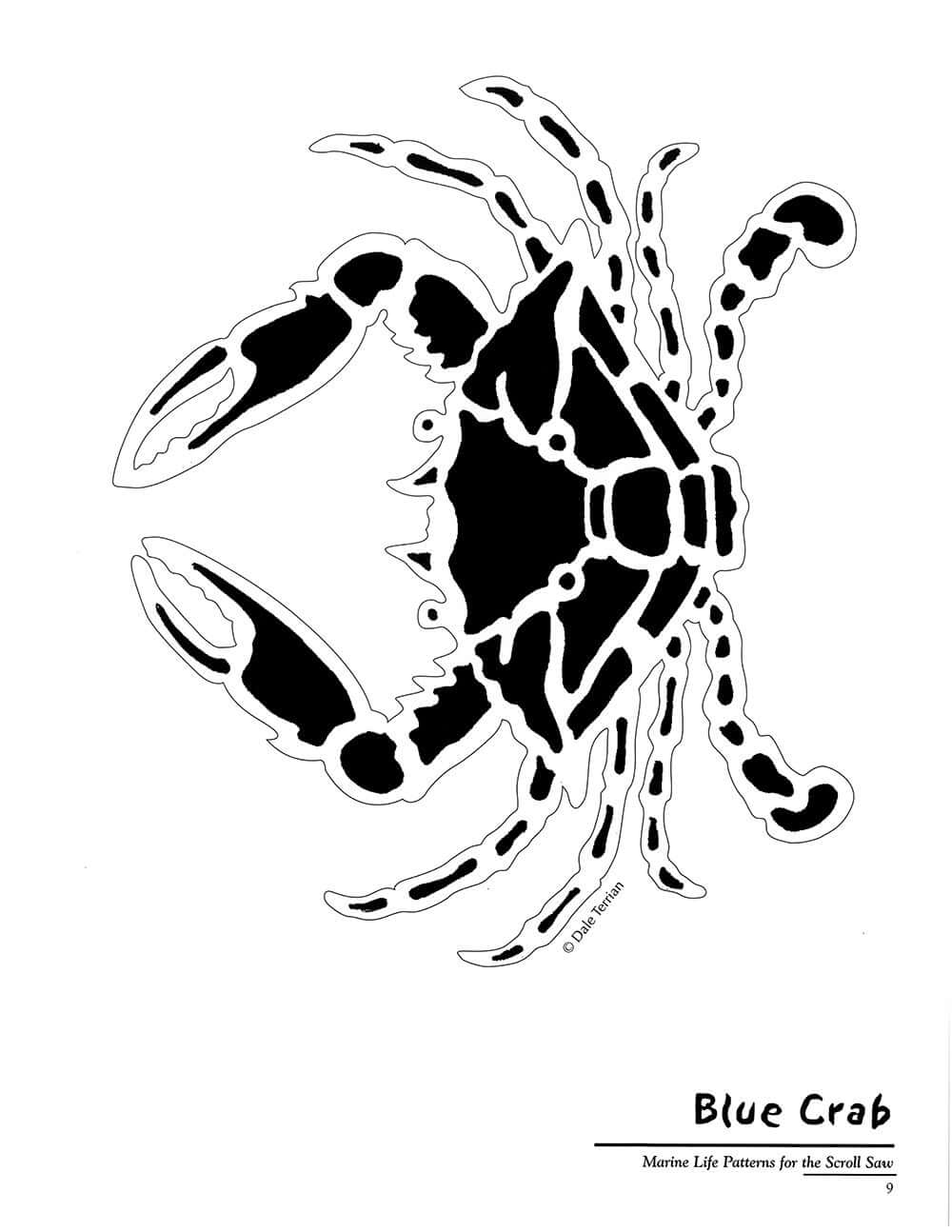 Marine Life Patterns for the Scroll Saw