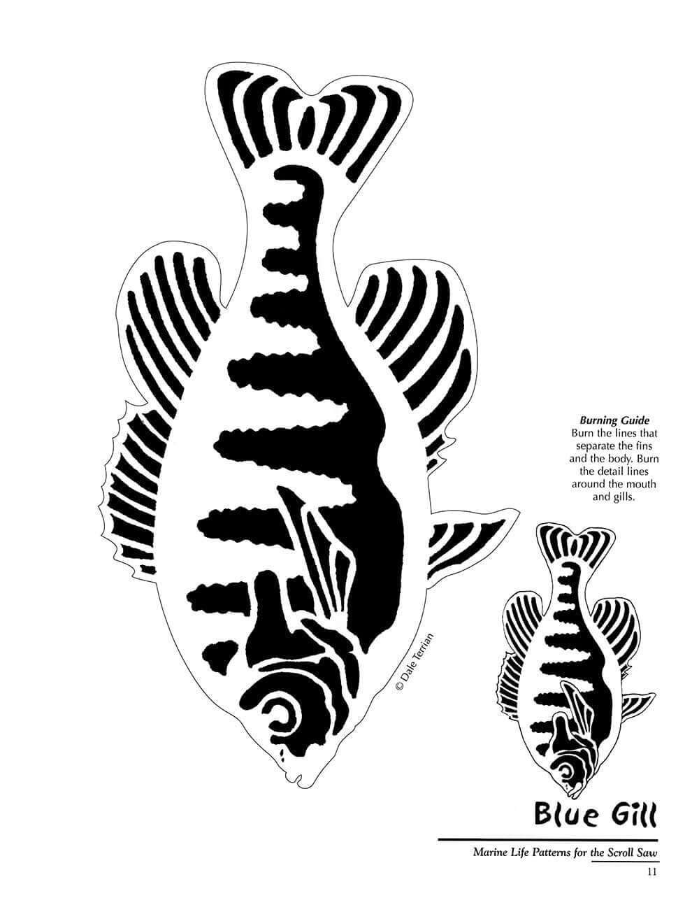 Marine Life Patterns for the Scroll Saw