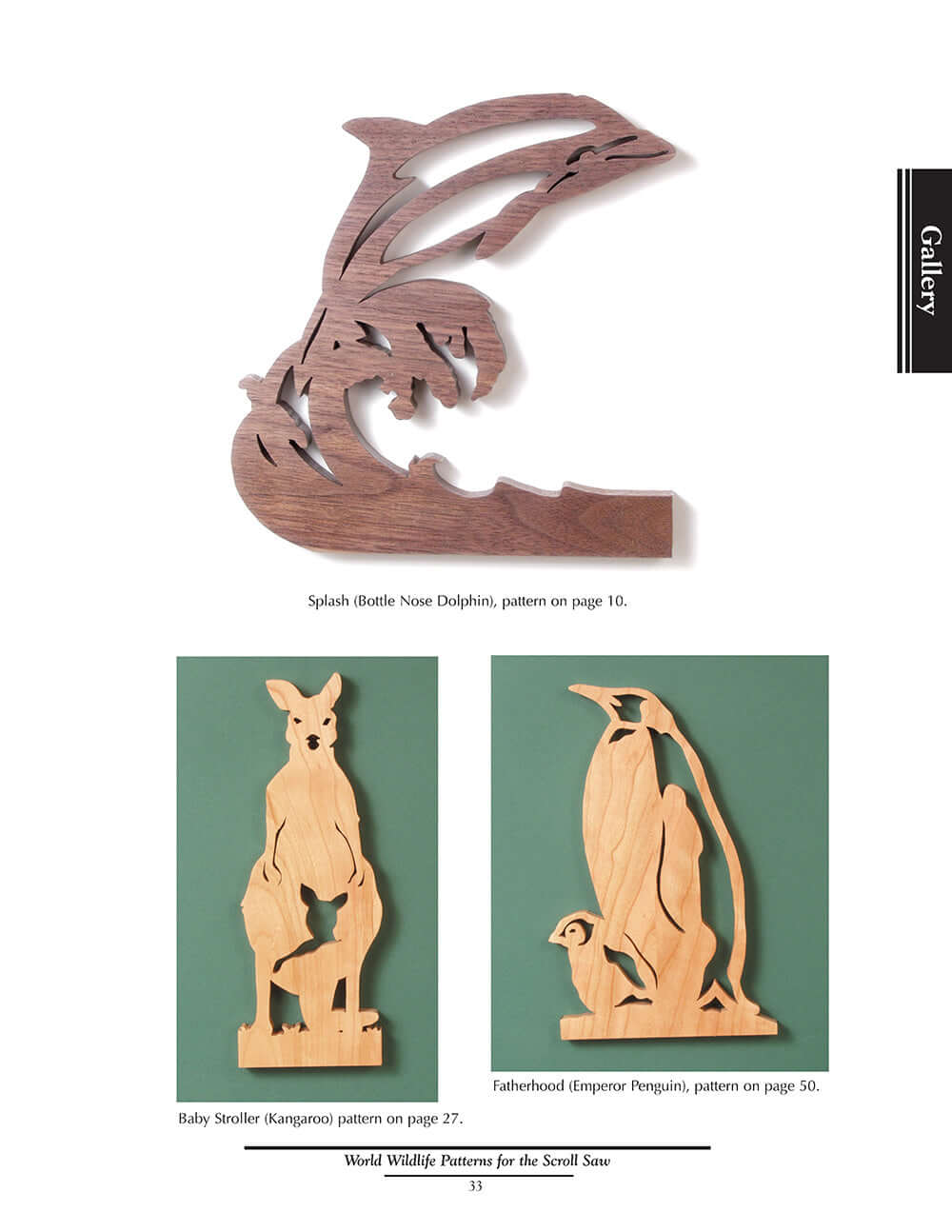 World Wildlife Patterns for the Scroll Saw