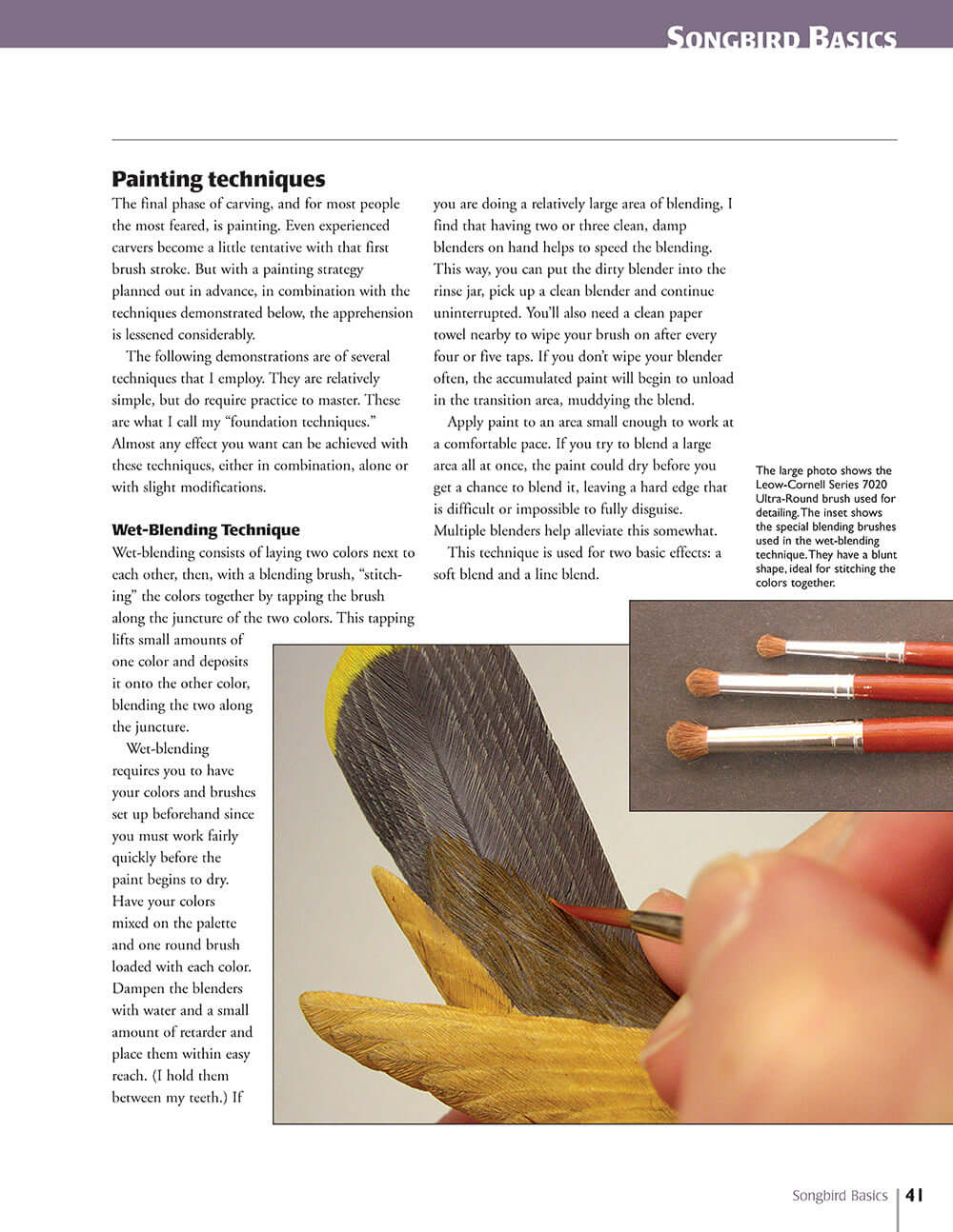 Carving Award-Winning Songbirds