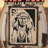 Wild West Scroll Saw Portraits