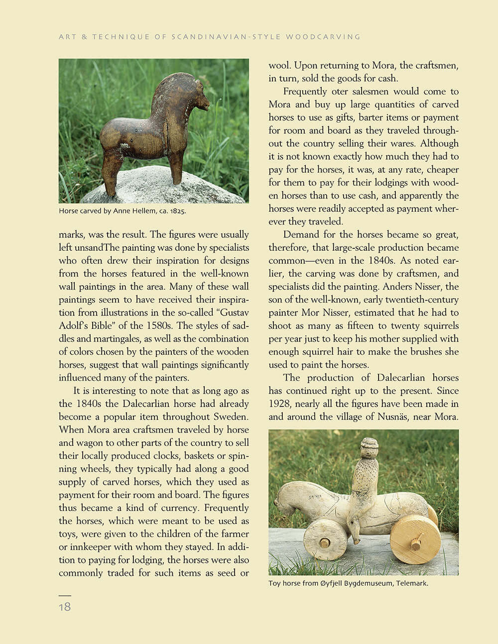 Art & Technique of Scandinavian-Style Woodcarving