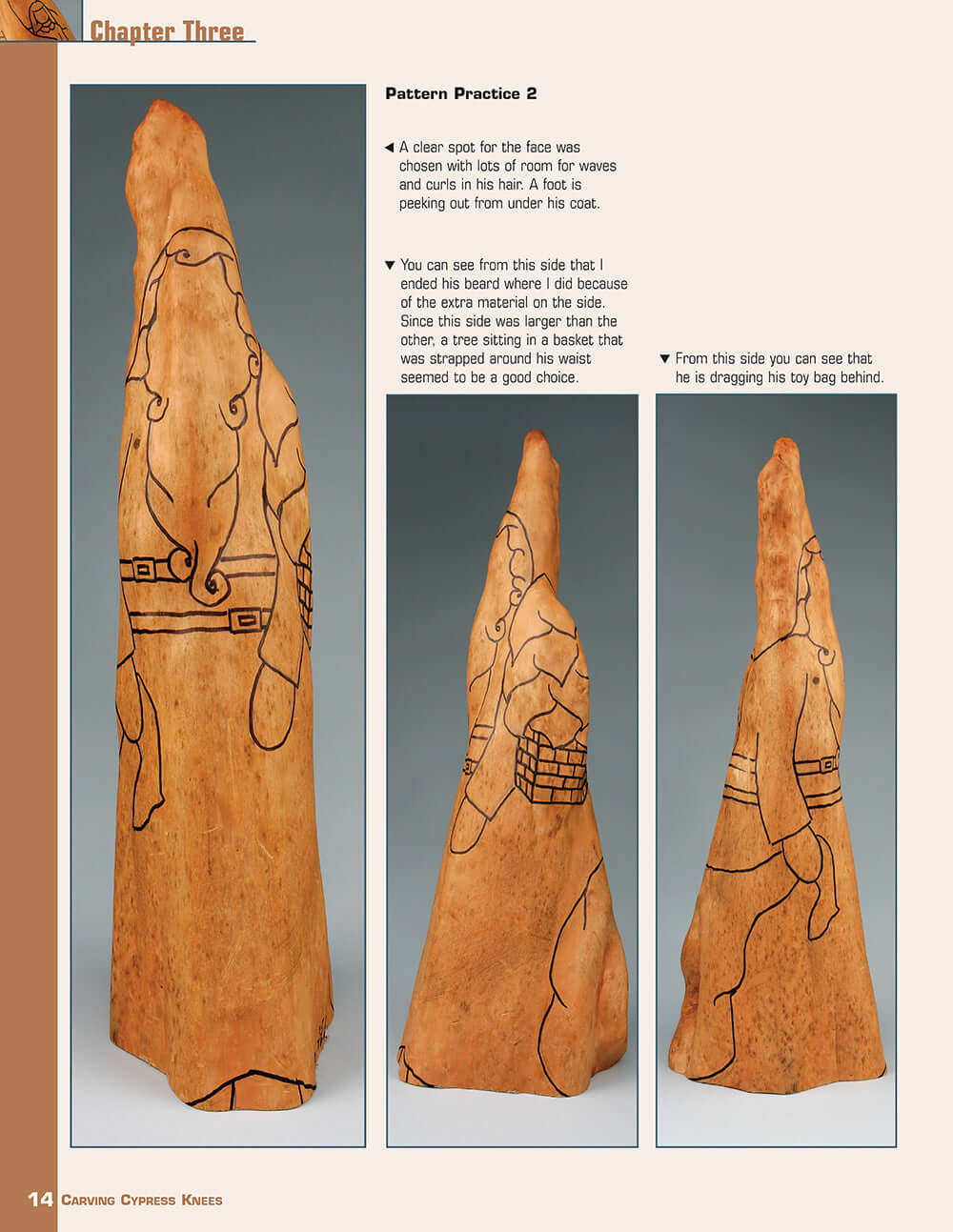 Carving Cypress Knees