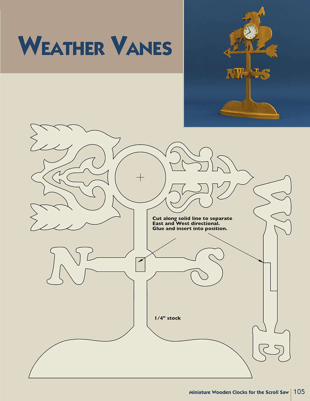 Miniature Wooden Clocks for the Scroll Saw