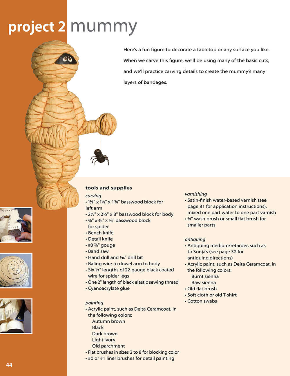 Halloween Woodcarving