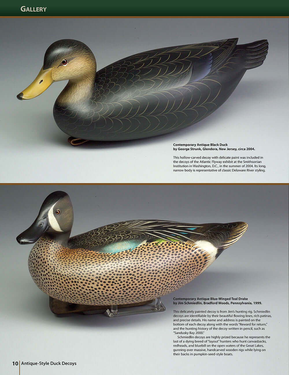 Antique-Style Duck Decoys