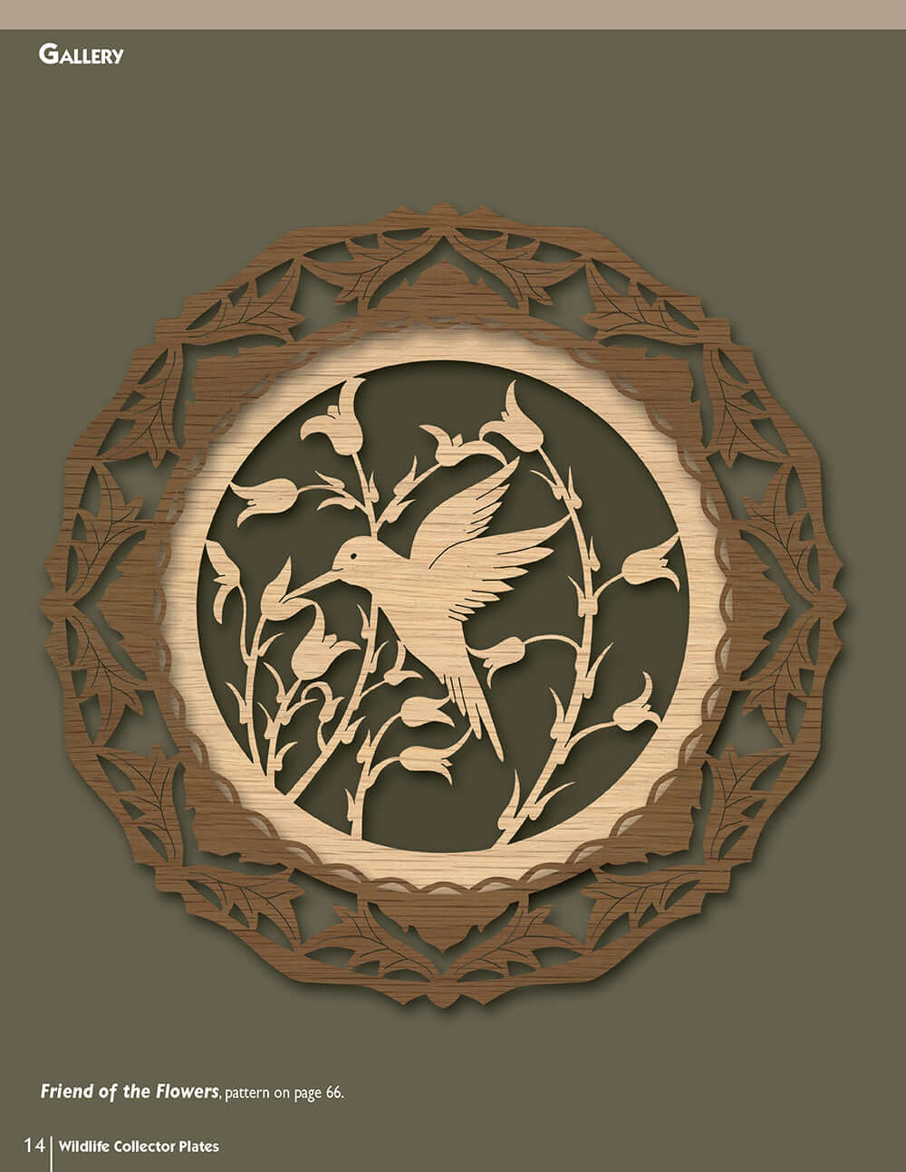 Wildlife Collector Plates for the Scroll Saw