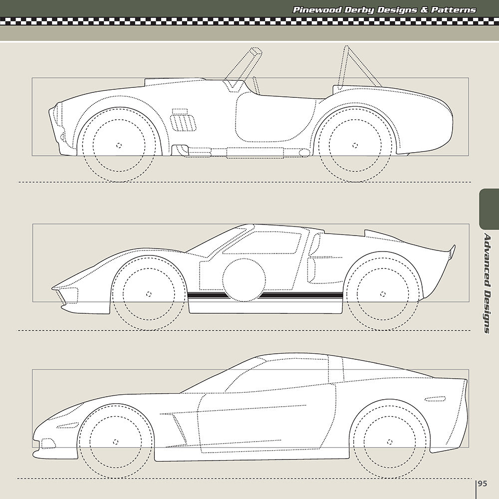 Pinewood Derby Designs & Patterns